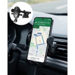 Mey Ithalat® Araç İçi Telefon Tutucu Renkli Havalandırma Izgara Aksesuar 360° Döner Başlık