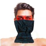 Mey İthalat® Baf Bandana Çoklu Kafatası Siyah Maske