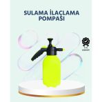Mey İthalat® Basınçlı El Pompası 2 Litre Bakır Nozul Ayarlı Jet Ve Dağınık Atım