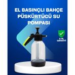 Mey İthalat® Basınçlı Manuel Köpük Pompası 2L Ayarlanabilir Sprey Başlıklı Temizlik