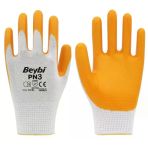 Mey İthalat® Beybi Pn3 Nitril Sarı İş Eldiveni No:9 1 Çift