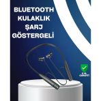 Mey İthalat® Bluetooth 5.3 Boyun Bantlı Kulaklık – Oyun Ve Müzik Modu, Sd Kart Desteği