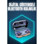 Mey İthalat® Bluetooth Kulaklık Android Ve İos Uyumlu Anc Özellikli Dijital Şarj Göstergeli