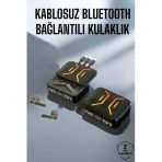 Mey İthalat® Bluetooth Kulaklık Gürültü Önleyici Yüksek Ses Kaliteli Kablosuz