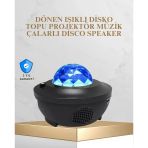 Mey İthalat® Bluetooth & Usb Müzik Çalar Gece Lambası – 50 M² Kapsama, Uzaktan Kumanda