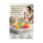 Mey Ithalat® Buz Küpü Sürekli Kullanım 60 Adet Nordgröna 719901 - Renkli