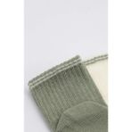 Mey Ithalat® Çemberli Basic Penye Kaymaz Soket Çorap 2li 10146 Nil