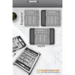 Mey İthalat® Çift Taraflı Uzayabilen Ayarlı Çekmece Içi Kaşıklık 721772