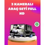 Mey İthalat® Çift Ve Üçlü Lens Seçeneği Ile Tüm Açılardan Kayıt Yapan Araç Kamerası