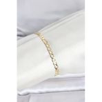 Mey İthalat® Cm 14K Gold Renk Halka Zincir Model Kadın Bileklik