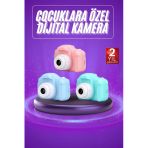 Mey İthalat® Dijital Fotoğraf Makinesi Çocuk Mini 1080P Hd Kaliteli Renkli