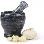 Mey İthalat® Doğal Cilalı Mermer Havan