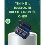 Mey İthalat® Dokunmatik Kontrollü Bluetooth Kulaklık – Gürültü Engelleme Özellikli