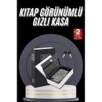 Mey İthalat® Gizli Kasa Kilitli Sözlük Görünümlü 18Cm Gizli Kasa Büyük Boy Anahtarlı