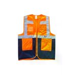 Mey İthalat GROUP-2741404 ® Yönetici İkaz Yeleği Turuncu/lacivert L Beden