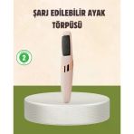 Mey İthalat® İki Hızlı Elektrikli Ayak Törpüsü Pürüzsüz Topuk Bakımı