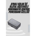 Mey İthalat® İos Android Uyumlu Bluetooth Kulaklık Kablosuz Kulaklık Yüksek Basslı