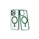 Mey İthalat® Iphone 14 Pro Kılıf Element Magneticsafe Sert Kapak - Köknar Yeşili