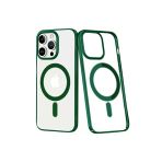 Mey İthalat® Iphone 14 Pro Max Kılıf Element Magneticsafe Sert Kapak - Köknar Yeşili
