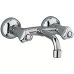 Mey İthalat® İtimat Alfa 207 Sabit Lavabo Bataryası Duvardan