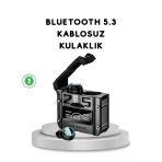 Mey İthalat® Kablosuz Bluetooth 5.3 Kulaklık – Aktif Gürültü Engelleme Gecikmesiz Oyun Modu