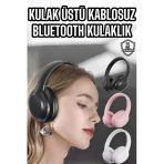 Mey İthalat® Kablosuz Bluetooth Kulaklık Anc/Enc Destekli Kulak Üstü Yüksek Ses Kaliteli
