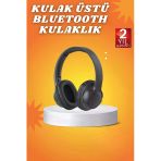 Mey İthalat® Kablosuz Bluetooth Kulaklık Kulak Üstü Mikrofonlu 5.0 Bluetooth Anc Özelliği