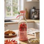 Mey İthalat® Kablosuz Taşınabilir Blender Smoothie Milkshake Hazırlama Tek Tuş Kullanım