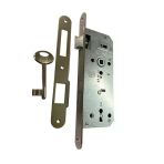 Mey İthalat® Kale Oval 151 R 40 Mm Nikel Oda Kapı Kilidi