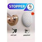 Mey İthalat® Kapı Stopperi Golf Topu Model Kapı Çarpma Önleyici 4 Adet 721172