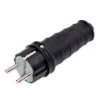 Mey İthalat® Kauçuk 1 X 16 A Topraklı Erkek Fiş 220V