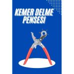Mey İthalat® Kemer Delici Kemer Delme Pensesi Delik Açıcı Şık Aparatı Aparat
