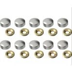 Mey İthalat® Krom Vida Tapası 13 Mm 10 Adet