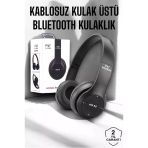 Mey İthalat® Kulak Üstü Tf Kart Aux Destekli Ergonomik Bluetooth Kulaklık