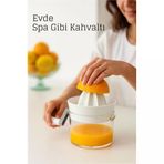 Mey İthalat® Manuel Kollu Narenciye Sıkacağı – 500 Ml Kapasiteli, 17X12 Cm, Pratik Dayanıklı