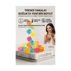Mey İthalat Mey Ithalat® Buz Küpü Sürekli Kullanım 20 Adet Nordgröna 718112 - Renkli