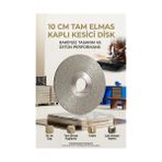 Mey İthalat Mey Ithalat® Profesyonel Full Elmas Disk 100MM - Granit, Seramik, Metal Kesme & Bileme Taşı 723178