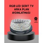 Mey İthalat Mey Ithalat® Uzaktan Kumandalı LED Tv Arka Işık Şeridi