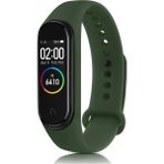 Mey Ithalat® Mi Band 7 Klasik Kordon - Haki Yeşil - Haki - Yeşil