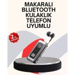 Mey İthalat® Mikrosd Kartlı, Titreşimli Uyarılı Bluetooth 5.2 Kulaklık