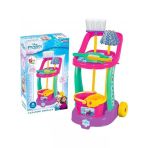 Mey İthalat® Orjinal Lisanslı Frozen Temizlik Arabası