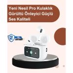 Mey İthalat® Otomatik Bağlantılı Bluetooth Kulaklık Anc Özellikli Su Ve Ter Dayanıklı