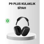 Mey İthalat® P9 Bluetooth Kulak Üstü Kulaklık – H1 Çipli, Aktif Gürültü Engelleme, Uzamsal Ses Desteği