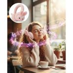 Mey İthalat® Peluş Kulaklıklı Bluetooth Kablosuz Müzik Görüşme Özellikli
