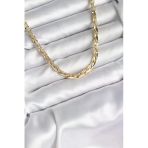 Mey İthalat® Pirinç Gold Renk 60 Cm Zincir Kadın Kolye