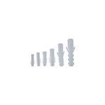 Mey İthalat Plastik Dubel Beyaz 14 mm ( 20 Adet )