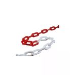 Mey İthalat® Plastik Zincir Kırmızı Beyaz ( 5 Metre)