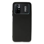 Mey İthalat® Poco M4 Pro 4G Kılıf First Silikon - Siyah