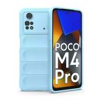Mey İthalat® Poco M4 Pro 4G Kılıf Optimum Silikon - Sky Blue