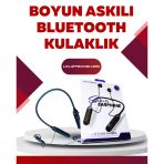 Mey İthalat® Polygold Pg-100 Bluetooth Kulaklık – Ergonomik Boyun Bantlı Tasarım, Net Ses Konfor